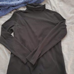 Duluth Trading Company Women's Reserve Rib Turtleneck Black